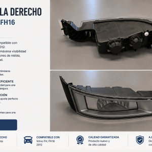Antiniebla Derecho Volvo FH / FH16 (2012) – Ref. 21221151