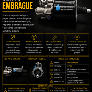 Servo embrague – Ref. J1703