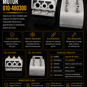 Soporte de Motor | Ref. 010-480300