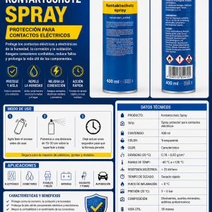 Spray Protector de Contactos Eléctricos EUROPART