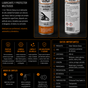 Ocker Silicone Spray 400 ml