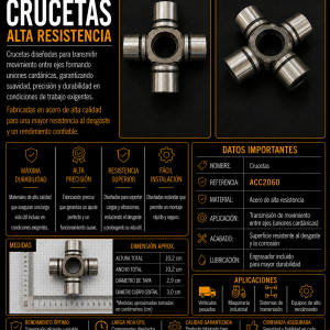 Cruceta de Transmisión de Alta Resistencia – ACC2060