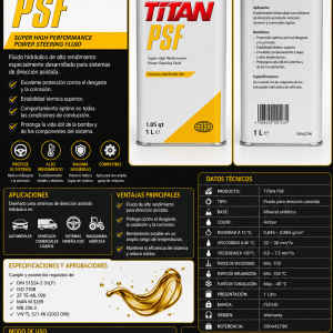 Aceite de Dirección TITAN PSF