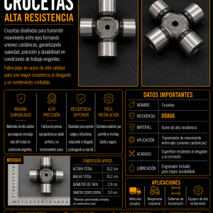 Cruceta para transmisión – Referencia 00868
