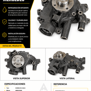 Bomba de Agua Mercedes – Referencia 5422000501
