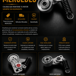 Tensor de Correas MERCEDES – Referencia 5412003170