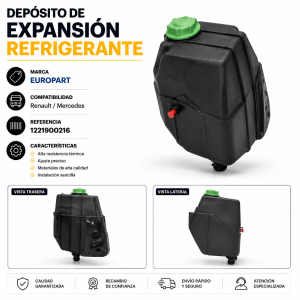 Depósito de Expansión de Refrigerante Europart